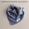 Windproof Triangle Scarf Coldproof Warm Neckerchief Simple Kids Collar  Autumn Winter