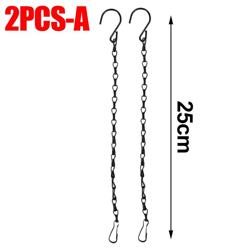 Heavy Duty Hanging Chains With Hooks For Plants Flowers Pot Basket Replacement Indoor Outdoor Metal Chains Hangers Wholesale