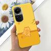 For Oppo Reno10 Case Luxury Colourful Painted Cover Soft Silicone Phone Case For Oppo Reno 10 Reno10 Pro 5G Back Cover Bumper