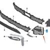 Рамка решетки противотуманной фары BMW X7 G07 (51118069889/51118069890)