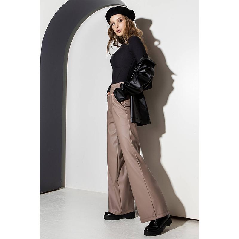 Кожаные брюки палаццо E2-K TotalFit (06399650)