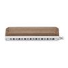 SUZUKI Sirius Series Chromatic Harmonica, Wooden Cover Model S-64CW, Long Stroke, Walnut