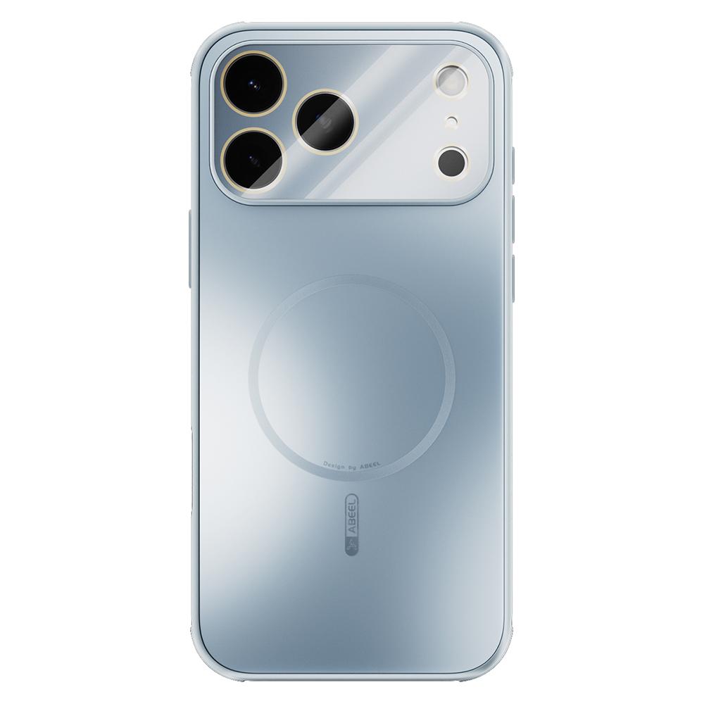 ABEEL For iPhone 17 Pro Magnetic Case TPU PC Cooling Matte Phone Back Cover with Lens Film