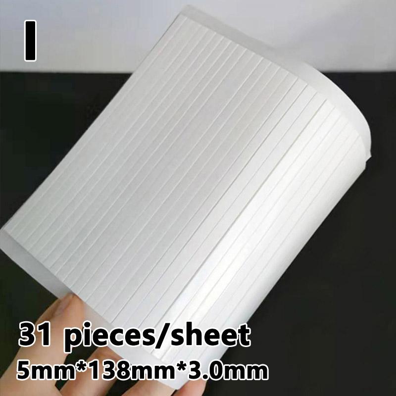 1Sheets DIY Fastener Tape Self Adhesive Double-sided Glue 3D Dots Foam Sticker Strong Glue Craft
