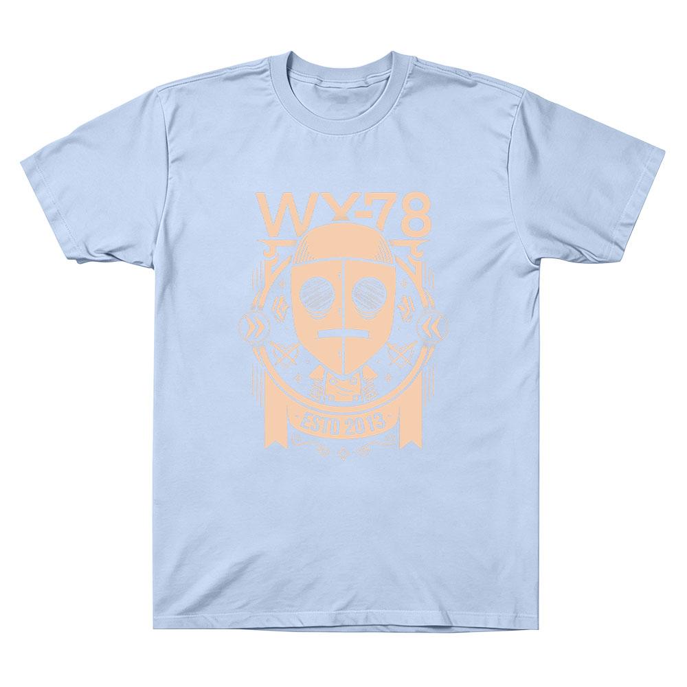 WX-78 Automaton Unisex T-shirt Don't Starve Together Graphic Print Tee Gaming Comfortable Pure Cotton Tops Women Men Y2K Clothes