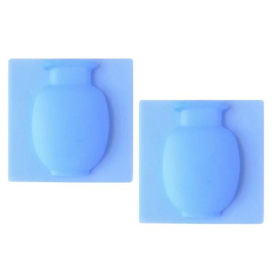 1/2/3 шт. настенное крепление силиконовая ваза многоразовая самоклеящаяся для домашнего офиса внутреннего холодильника окна настенные подвесные растения ваза для цветов наклейка украшение