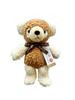 Fluffy Masked Panda X with Childlike Tag and Made In Plush Panda Teddy Birthday (Brown Cream) Ribbon, Japan, Bear, Animal, Gift, Celebration…