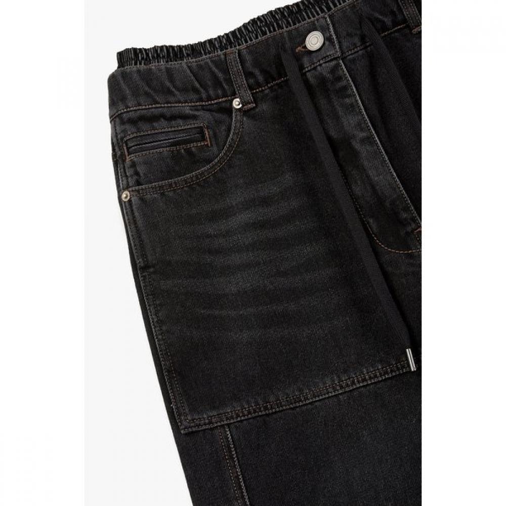 Studio Tomboy Dual Banding Drawstring Denim Pants 9106362003ct