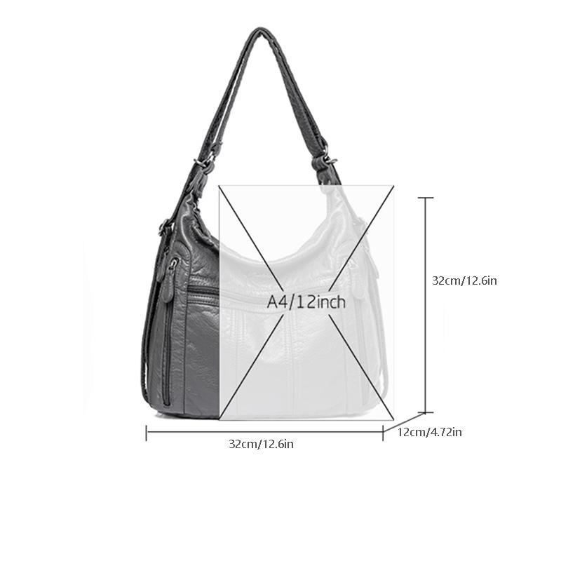 2023 Большая вместительная женская сумка, женская сумка через плечо из искусственной кожи, женская многофункциональная сумка через плечо, розовая сумка A Main Femme