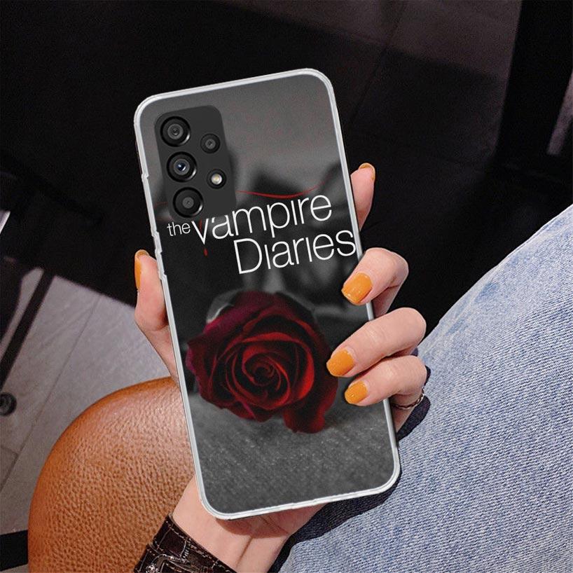 Чехол для телефона The Vampire Diaries Сальваторе для Samsung Galaxy A17 A16 A15 A14 A13 A57 A56 A55 A54 A53 A37 A36 A35 A34 A33 A26 A25