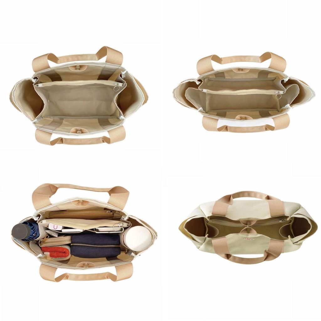 Сумка-тоут Rootote с мини-отделениями SN Deli 0712 для женщин, водоотталкивающая, тоут, парути, хассуи, (01 черный)