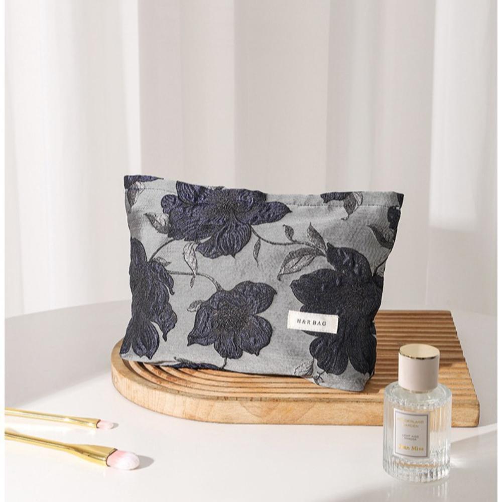 Women Cosmetic Bag Large Capacity Makeup Storage Bag Travel Portable Organizer Zipper Wash Bag Multifunction Storage Case