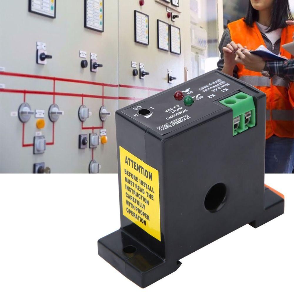 Normally Open/Normally Closed Current Sensing Switch Monitoring Relay  Electrical Applications