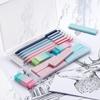 Four Candies Pastel Mechanical Pencil Set Easy to Write Includes 360 HB Leads and Eraser Cute Design for Girls and Boys School Stationery Set 6-Piece