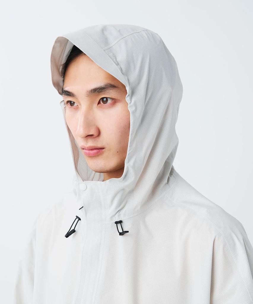 Snow Peak Pertex Weatherproof Poncho Outer Jacket Poncho BLACK 1 JK-26SU004 Men's Women's