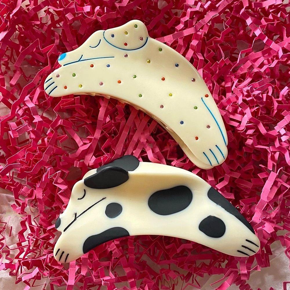 Accessories Barrettes Styling Tools Animal Hair Clips Rhinestones Dog Hair Claw Hairgrip Hair Pins