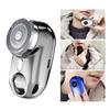 Mini Men Travel Electric Shaver With Atmosphere LED Lamp Portable Rechargeable Cordless Electric Face Beard Razor Trimmer Knives