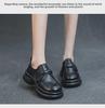 2023 Autumn Women's Retro Soft Cowhide Shoes - Lightweight Rubber Foam Sole