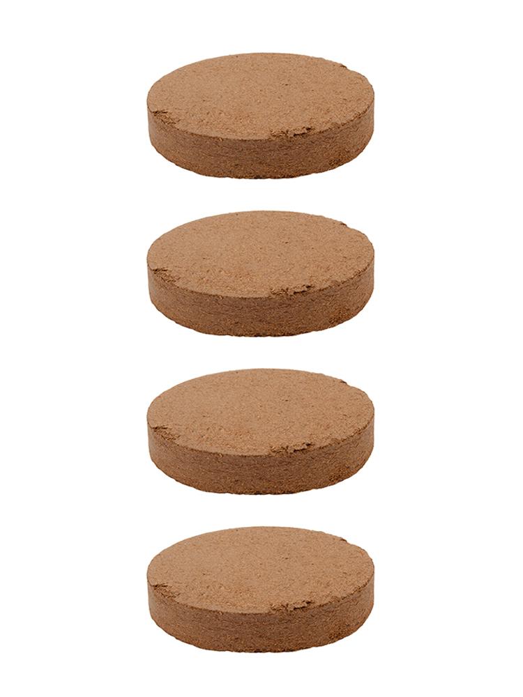 Кокосовый почвобрикет для удержания влаги, 60 мм в диаметре, спрессованный, компактная питательная среда, поддержка прорастания