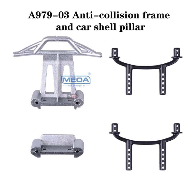 WLtoys A979-B RC Original Plastic Spare Parts Gearbox Swing Arm Motor Seat Shock Absorbers Car Shell Pillar Tie Rod Parts 1