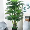 Большая искусственная пальма «Рыбий хвост» напольная | Комнатная искусственная зелень для декора гостиной