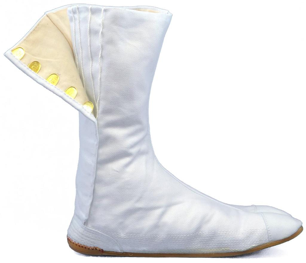 RIKIO H Festival Tabi Rikioh White 10-Piece Kohaze White 27.0cm WF10