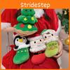 Christmas Santa Claus Penguin Elf Tree Plush Toy Cartoon Stuffed Dolls 25cm
