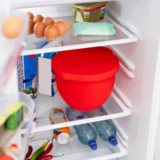 Silicone Liners for KitchenAid 5-quart Mixer Bowl Reusable Bowl Covers for Storage Mixing Heat-Resistant Baking Accessory