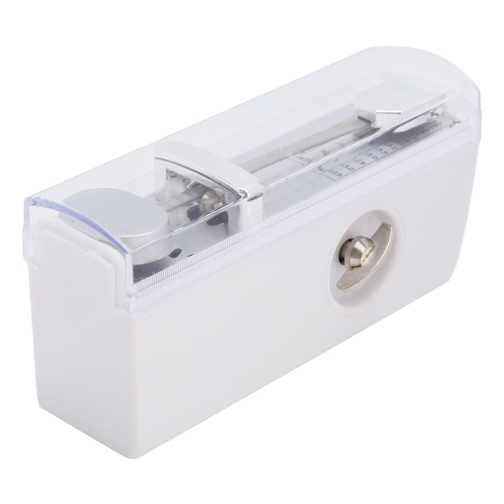Mini Mechanical Metronome Portable 11x5x3cm White Musical Instrument Accessories for Piano