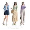 Women's Ice Silk Knit Cardigan - Short Style for Spring & Summer