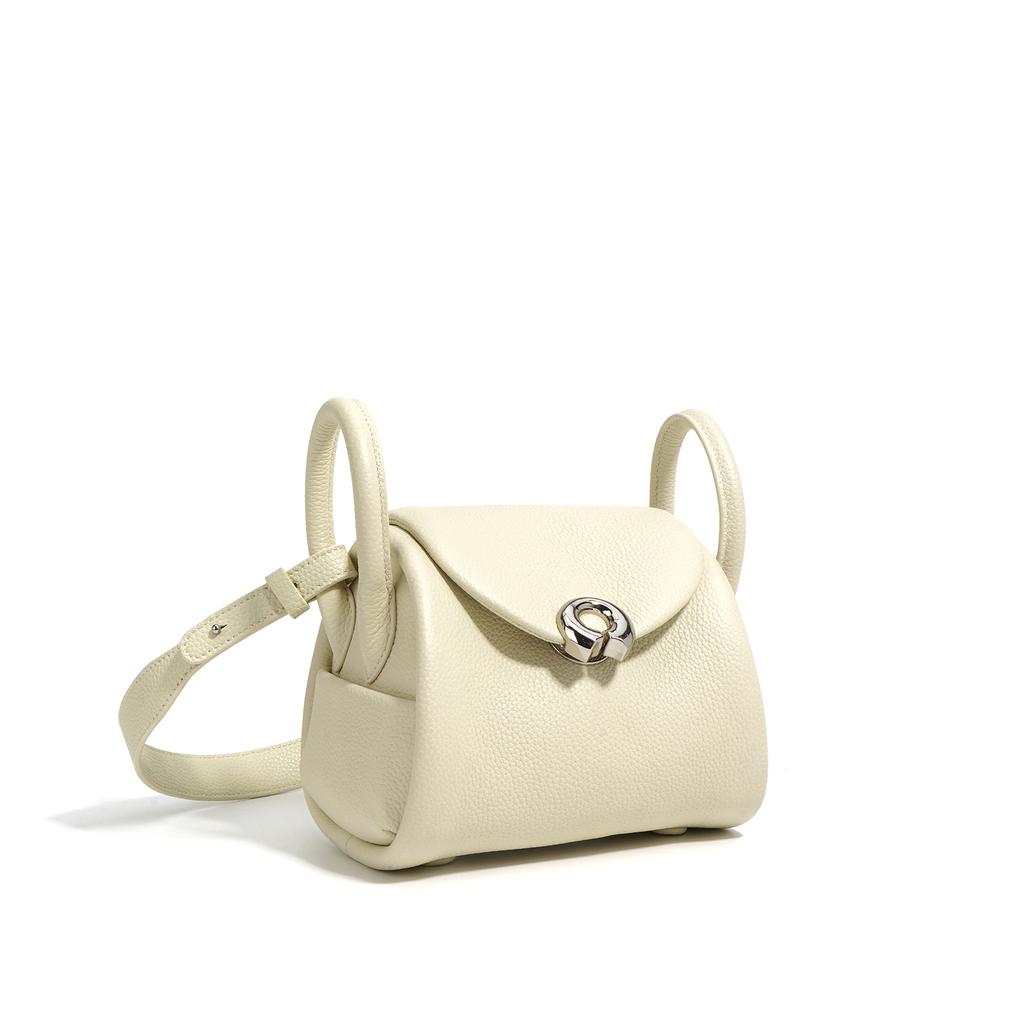 Сумка-подушка из натуральной кожи в виде свиньи, женская сумка Niche Design, новинка 2025 года, универсальная сумка, симпатичная красная сумка через плечо