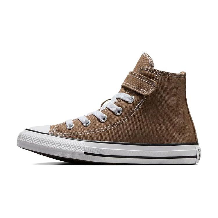 Converse Chuck Taylor All Star Versatile Comfortable Durable Lightweight High Top Canvas Shoes Kids Sneakers Brown A06346C
