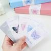 20sheets Korean Ins Dreamy Aesthetic Butterfly Sticker Kpop Photo Card Selling Card Packing Bag DIY Decor Sealing Label Stickers