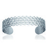 [N1796] - Silver 'Carmen' Steel Bracelet - 60 Mm 13 Mm