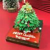3D Настольный календарь 2025 Рождественская елка Домик Отрывная бумага с искусством 3D Подарки на год Рождество Новый LE Q4X4