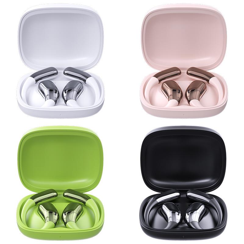 Private Mold Wireless Earbuds: Non-In-Ear, Low Latency, Long Battery Life, AI Translation, Hanging Ear Design