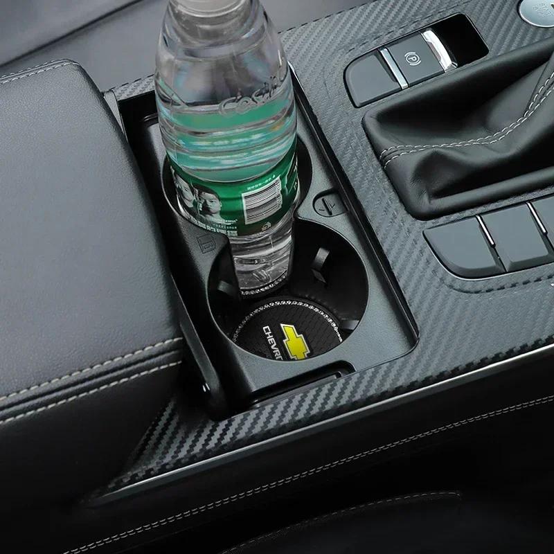 Автотовары Нескользящая Подставка под Стакан Алмазный Страз Резиновый Коврик для Chevrolet Captiva Colorado Cruze Spark Malibu Автоаксессуары