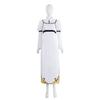 Devil May Cry Kyrie Elegant White Dress Cosplay Costume, Game Character Halloween Party & Stage Performance Outfit