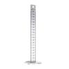Stainless Steel Tile Leveler | Steel Tile Height Leveling Tool | Non-Slip Horizontal Line Alignment Floor Ruler, Tile Equal Height Ruler, Stainless St