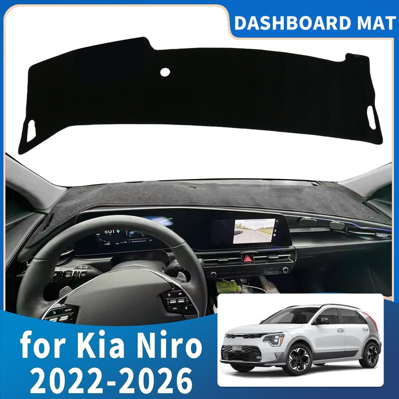 Подходит для Kia Niro 2026 2025 2024 Высококачественный коврик-чехол на приборную панель Защита от солнца УФ-защита Аксессуары