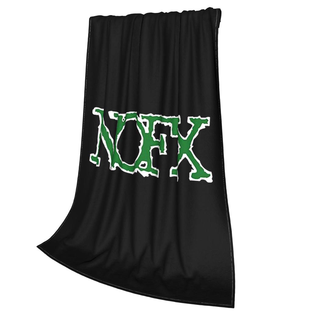 Плед NOFX Final Tour с черепом, мягкий, теплый, фланелевый плед-покрывало для кровати, гостиной, пикника, путешествий, дома, дивана