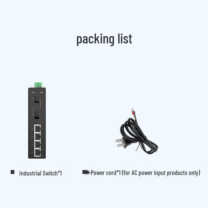 MoweStar Industrial Gigabit DIN Rail Ethernet Switches