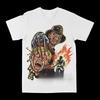 2025 Freddy Hunter Graphic T-shirt Printed Summer Luxury Brand Pure Cotton Men's and Women's T-shirts Round Neck Tees