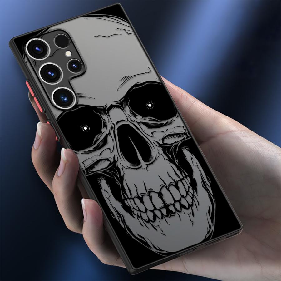 Чехол Funda с рисунком скелета и черепа для Samsung Galaxy S20 FE S24 Plus S25 Ultra S26 S23 FE Note 20 Ultra 10+ S21 S22
