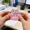 Игрушка-антистресс «Лапка кошки» Прозрачная Клубника Виноград Вишня Морковь Ананас Сенсорная игрушка «Лапка котенка» с блестками Мячик-антистресс из ТПР Игрушка-фиджет