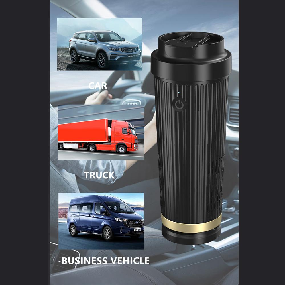 Smart 2 In 1 Car Heating Cooling Cup for Coffee Miik Drinks Electric Beverage Warmer Cooler Holder Mini Car Refrigerator DC 12V