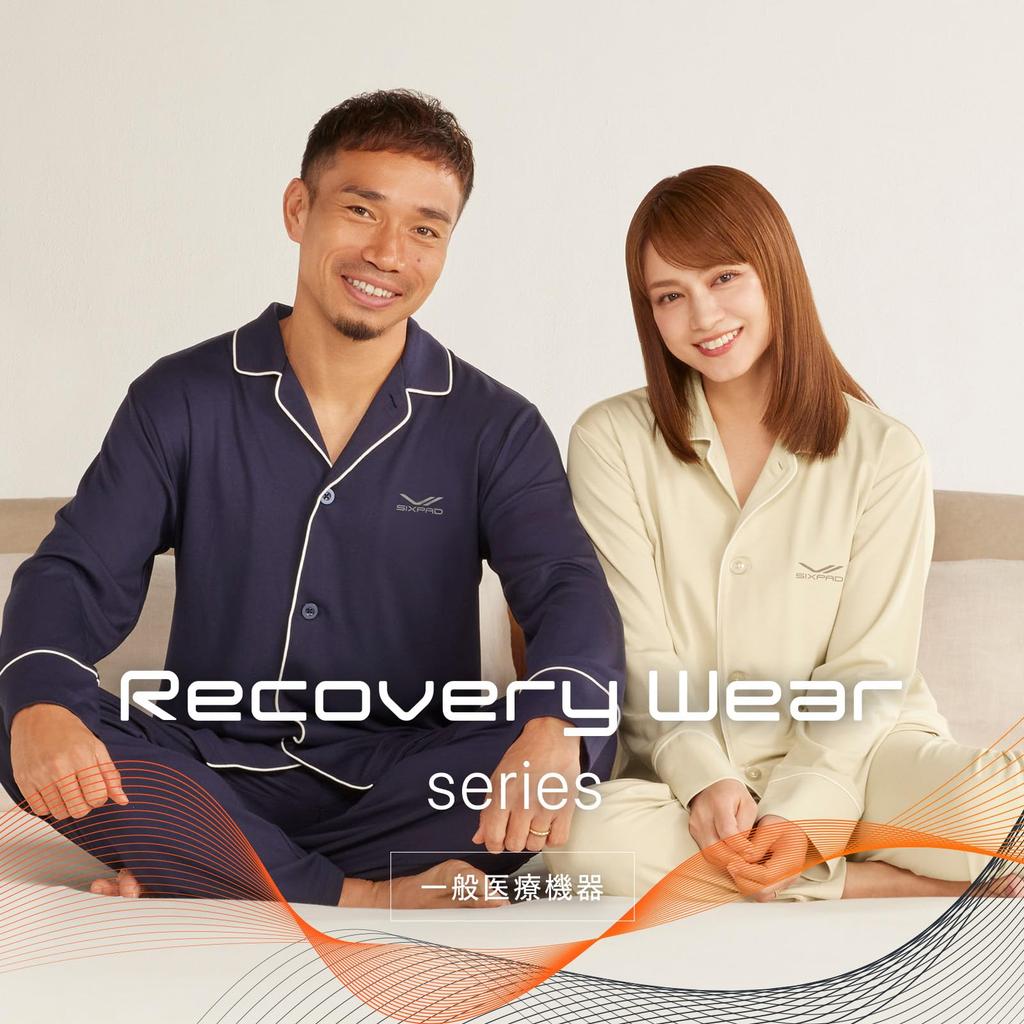 Эксклюзивный магазин Sixpad Recovery Wear Sleep Long [SIXPAD] (Штаны (пижама), JP, Алфавит, L, (бежевый))