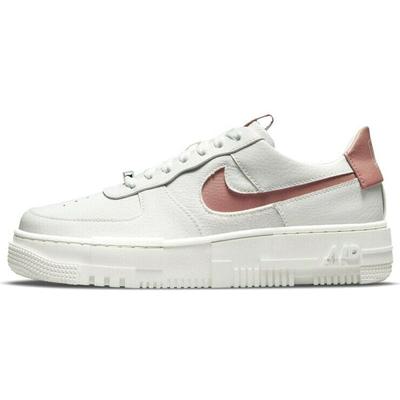 Air Force 1 Pixel White Rust Pink Женские кроссовки Summit-White CK6649-103