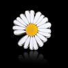 Fashion Lapel Pins Cute Daisy Brooch Clothes Backpack Pins For Women Girls Boys Gifts