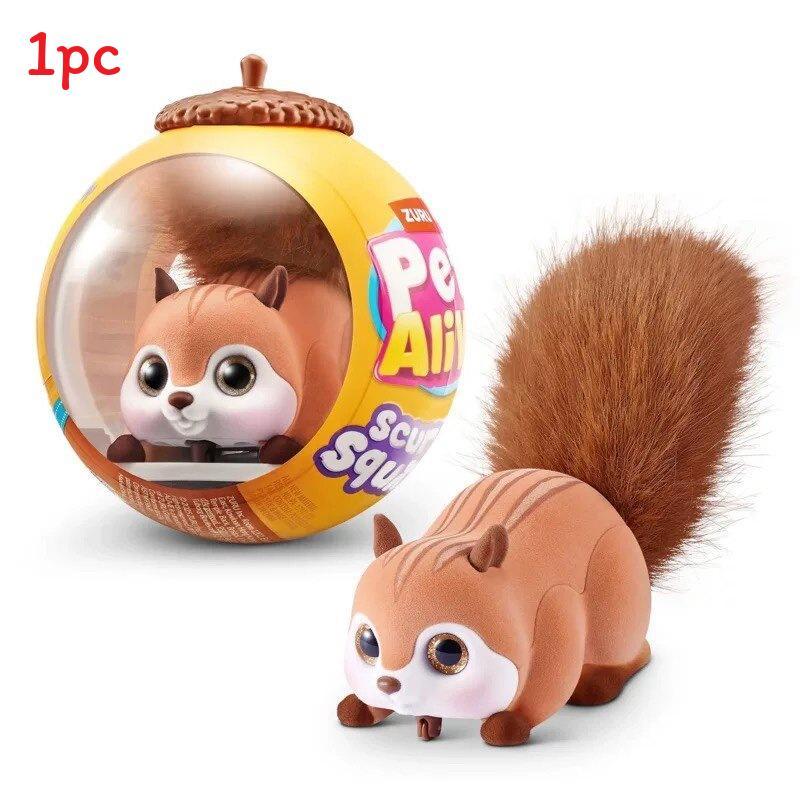 Plush Squirrel Toy With Sound For Kids And Family Playtime